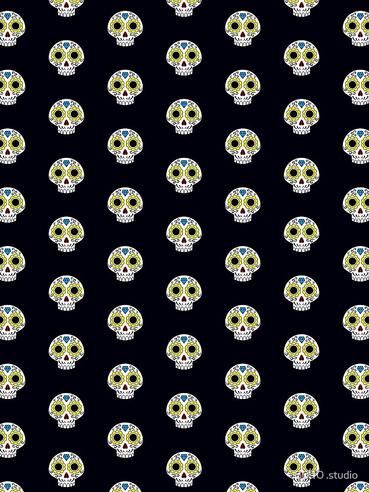 Sugar skull for a cake by adorman