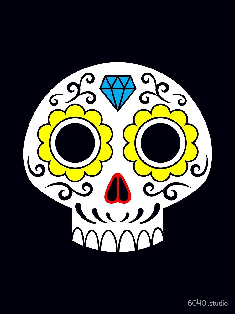 Sugar skull for a cake by adorman