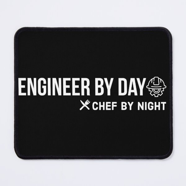 Item preview, engineer by day chef by night designed and sold by Laura-stbr.