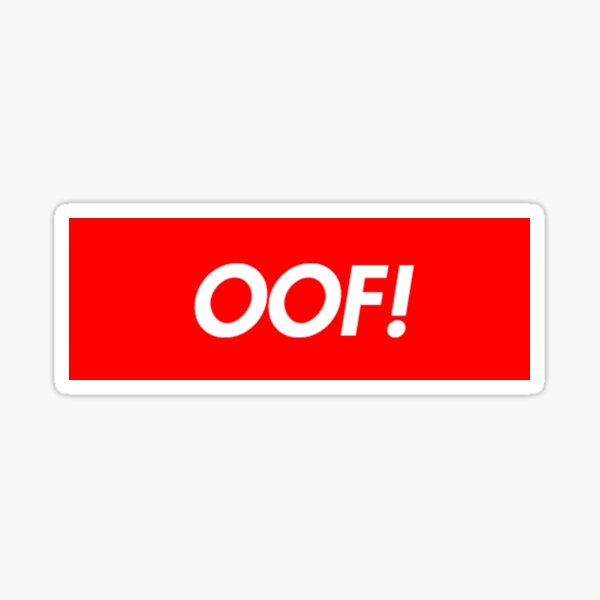 Roblox Oof Gifts Merchandise Redbubble - oof funny roblox death sound shirts dank swankitude