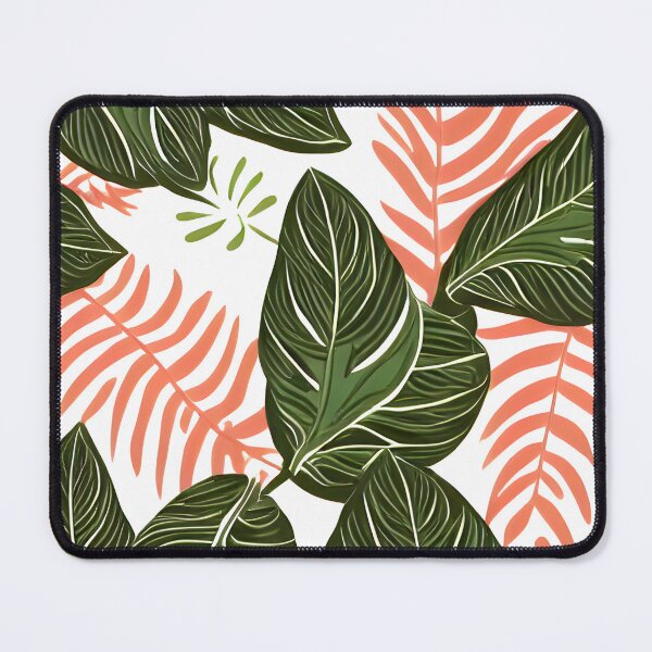Item preview, tripical leaf floral pattern #1 designed and sold by supeart.