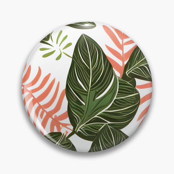 Item preview, tripical leaf floral pattern #1 designed and sold by supeart.