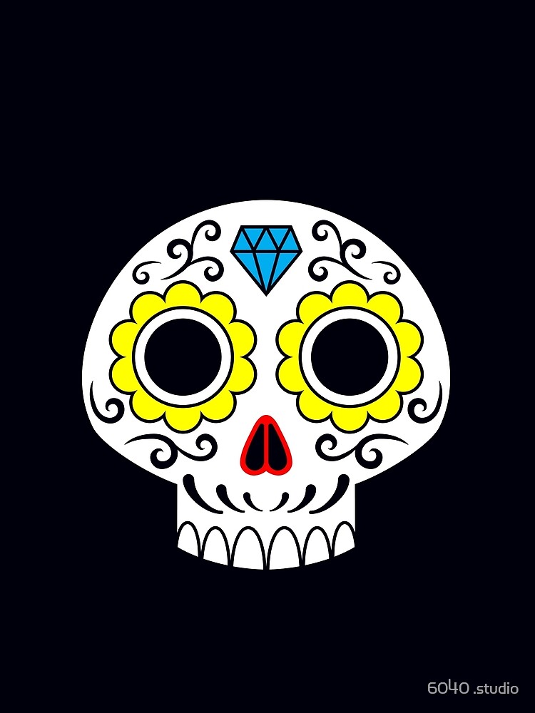 Sugar skull for a cake by adorman