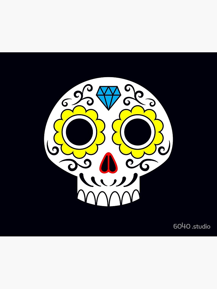 Sugar skull for a cake by adorman