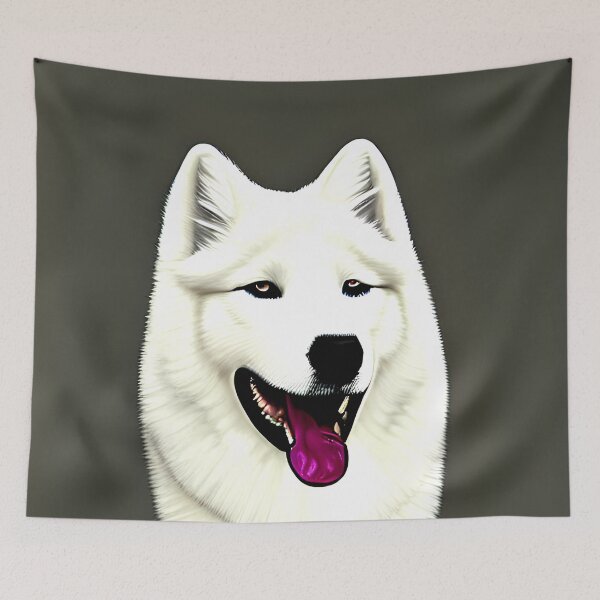 Item preview, Samoyed dog painting #32 designed and sold by supeart.