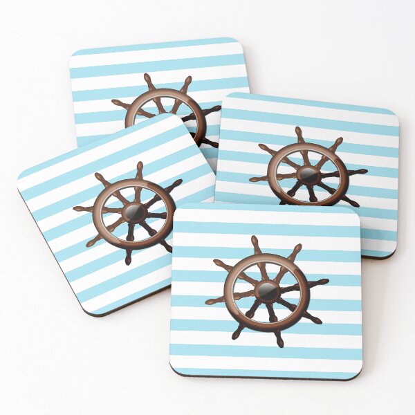 Item preview, Sailor's Wheel Coaster designed and sold by nash89.