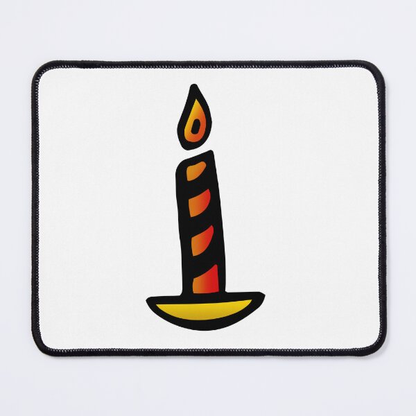 Item preview, Christmas Candle Doodle Art designed and sold by vandervisuals.