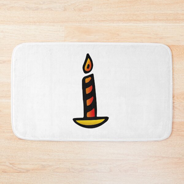 Artikelvorschau, Christmas Candle Doodle Art entworfen und verkauft von vandervisuals.