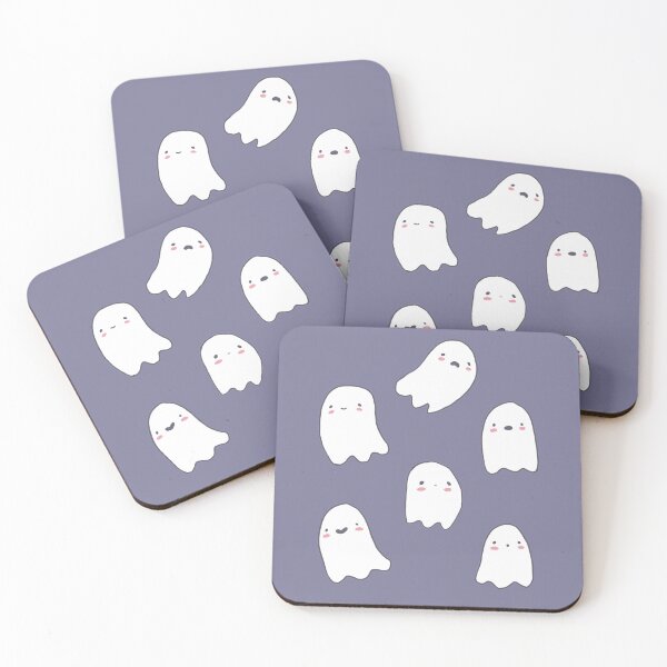 Item preview, Cute ghost 6 pack with different adorable experiences  designed and sold by Yarafantasyart.