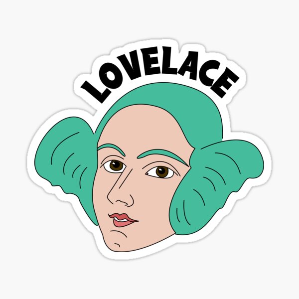 Artikel-Vorschau von Ada Lovelace, designt und verkauft von MorvernDesigns.
