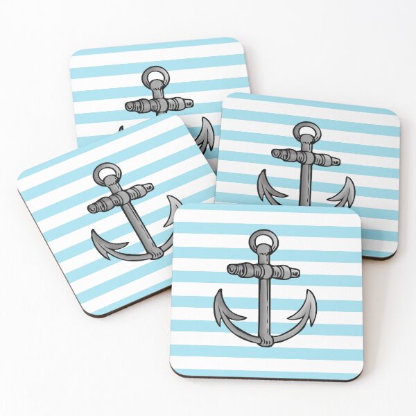 Item preview, Sailor's Anchor Coaster designed and sold by nash89.