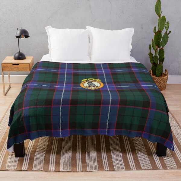 Item preview, Hunter Scottish Tartan and Crest designed and sold by BagTown Clans.