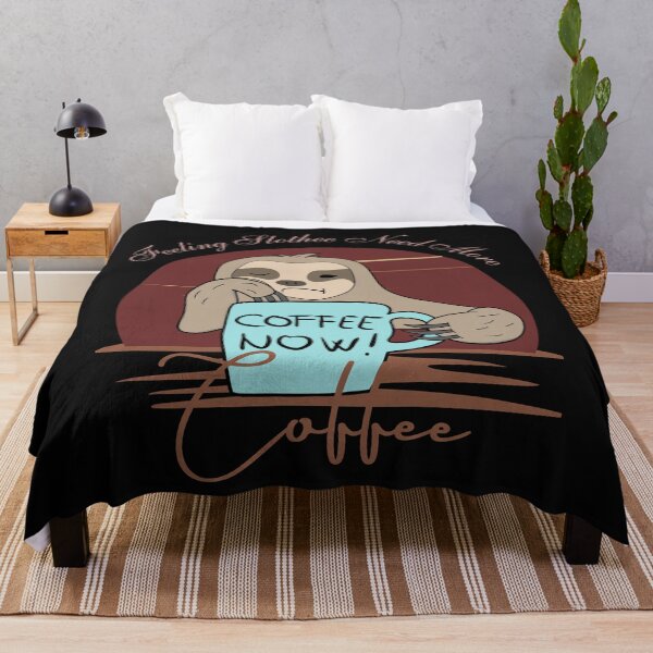Item preview, Copy of Feeling Slothee Need More Coffee designed and sold by ColourTrials.