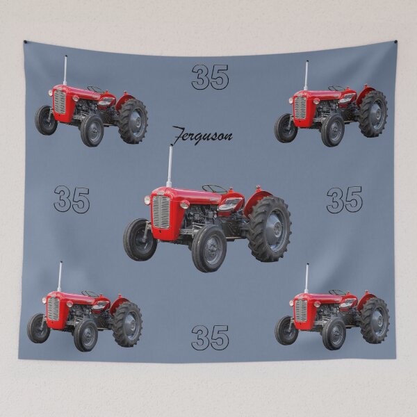 Item preview, Red ferguson 35 designed and sold by Millysuewood.