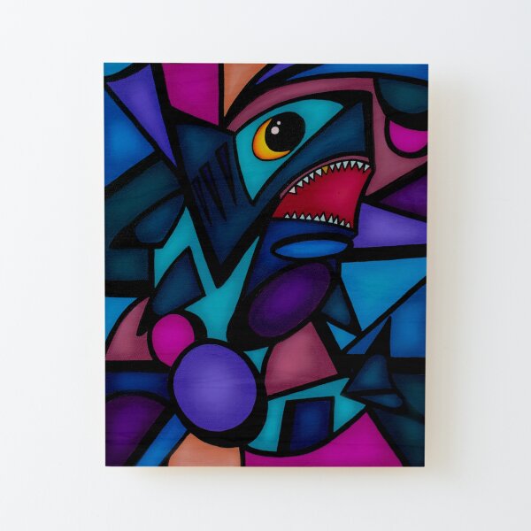 Goldie Wood Mounted Print