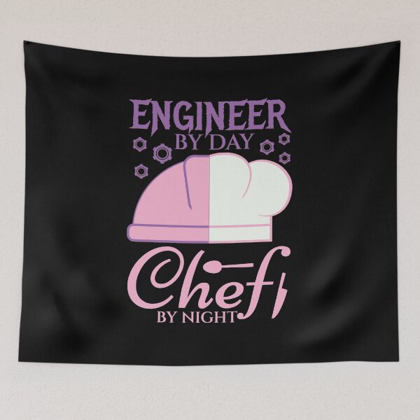 Item preview, Engineer By Day Chef By Night designed and sold by Styler Design.