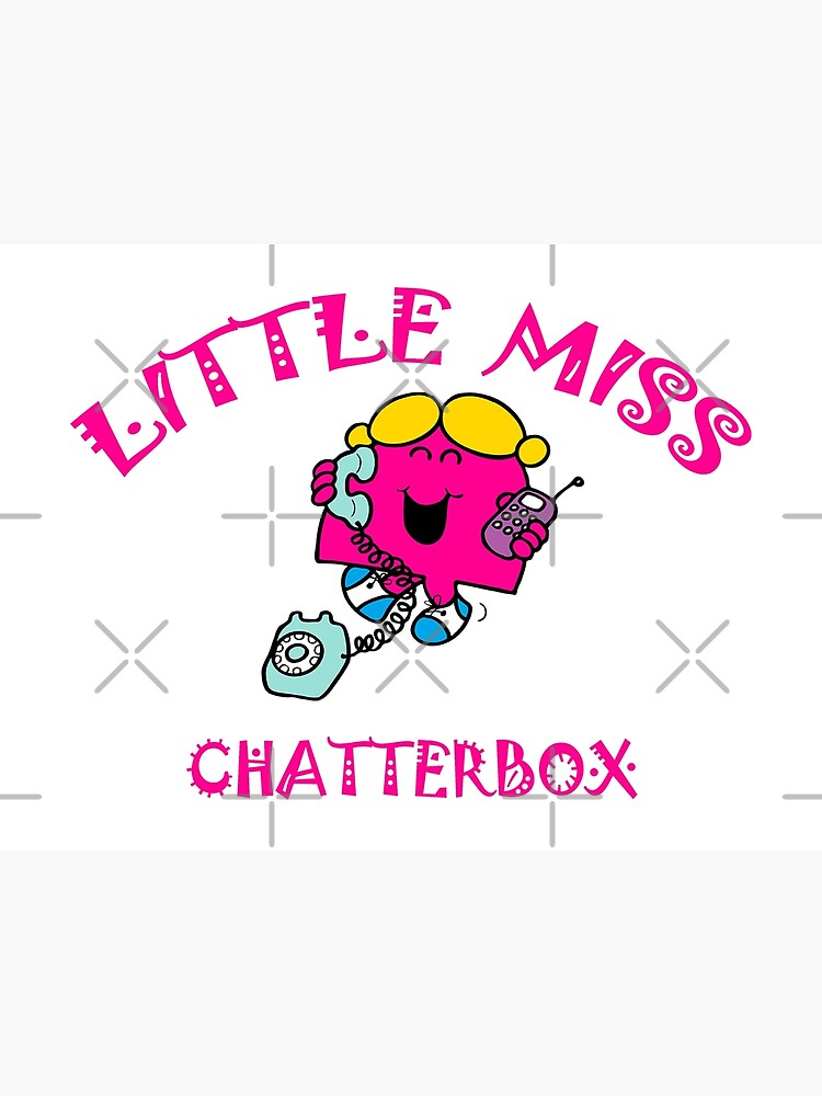 “little miss chatterbox” Poster for Sale by kaandalf | Redbubble