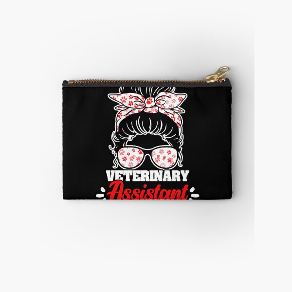 Item preview, Awesome Veterinary Assistant Messy Bun For A Vet Med Life designed and sold by Nessshirts.