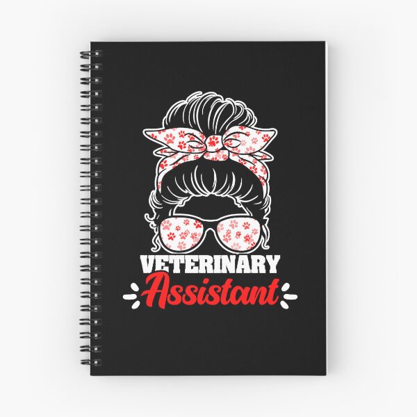 Item preview, Awesome Veterinary Assistant Messy Bun For A Vet Med Life designed and sold by Nessshirts.