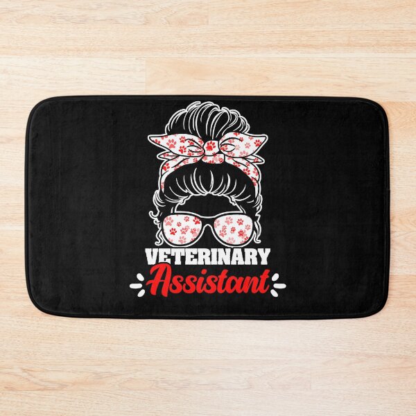 Item preview, Awesome Veterinary Assistant Messy Bun For A Vet Med Life designed and sold by Nessshirts.