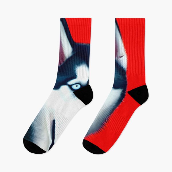 Item preview, Siberian Husky colorful dog portrait #30 designed and sold by supeart.