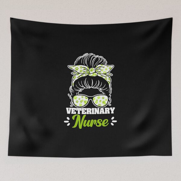 Item preview, Veterinary Nurse Messy Bun For A Veterinary Medicine Worker designed and sold by Nessshirts.