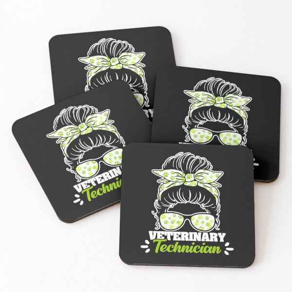 Item preview, Awesome Veterinary Technician Messy Bun For A Vet Med Worker designed and sold by Nessshirts.