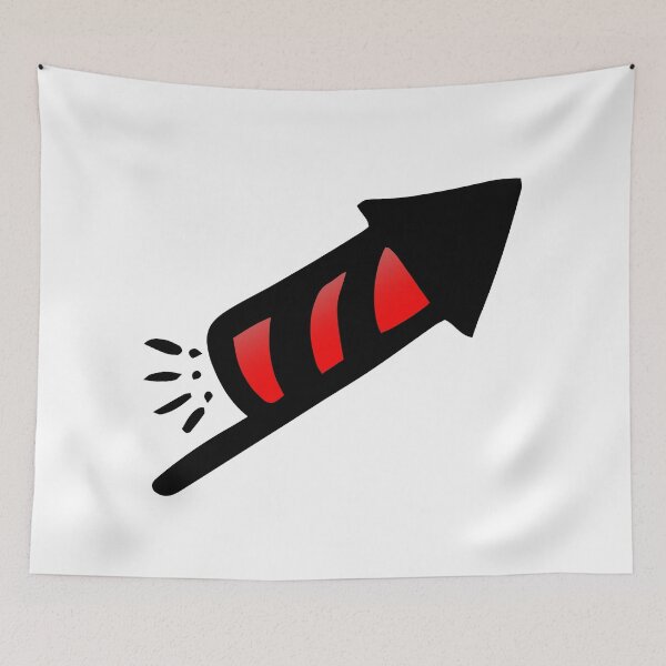 Artikelvorschau, Firework Arrow Doodle Art entworfen und verkauft von vandervisuals.