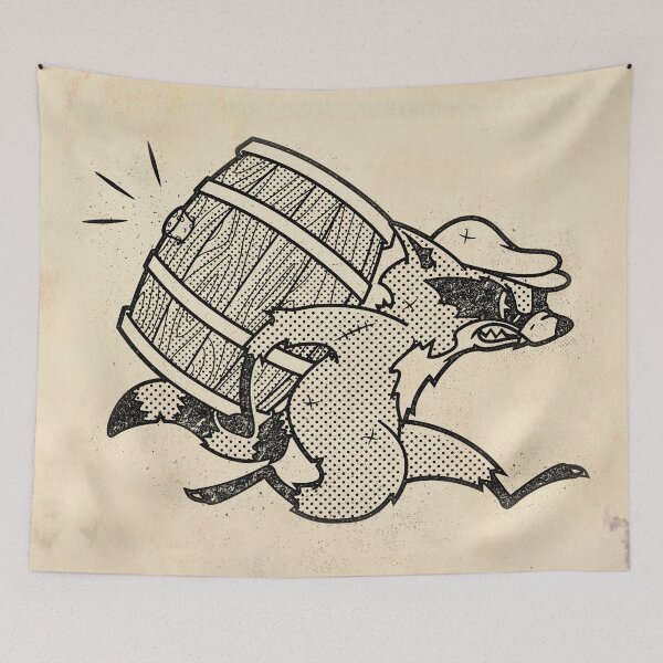 Item preview, THE WHISKEY SMUGGLER - vintage cartoon 80's designed and sold by maxime archambault.