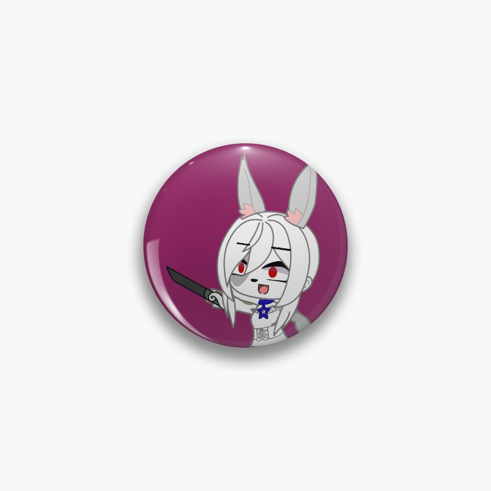 Samurai Girl Bunny Ears Gacha Friends Chibi Gacha Anime Girl Gacha Girls Club Pin For 6287