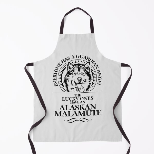 Item preview, Alaskan Malamute Guardian Angel Dog Saying designed and sold by dogarts.