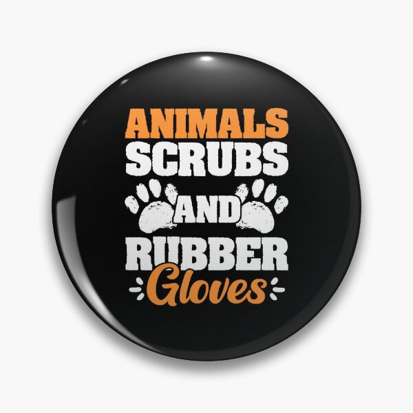 Item preview, Animals Scrubs And Rubber Gloves Awesome Veterinary Vet Med designed and sold by Nessshirts.