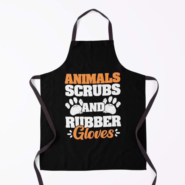 Item preview, Animals Scrubs And Rubber Gloves Awesome Veterinary Vet Med designed and sold by Nessshirts.