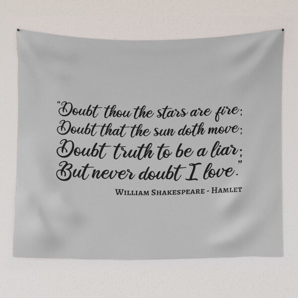 Item preview, Hamlet Quote II - Handwritten Style designed and sold by Lemon Pepper.