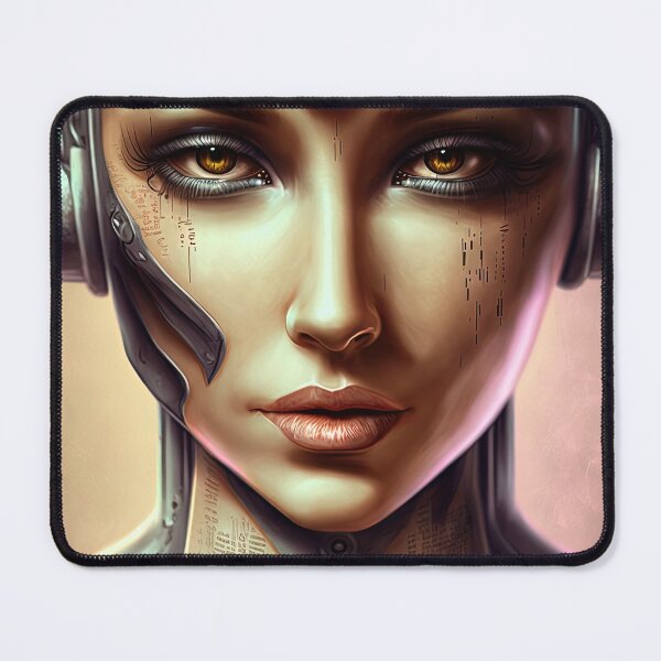 Item preview, Sci-fi Robot Woman designed and sold by mrlongfield.