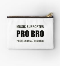 Pro Bro Black Studio Pouch