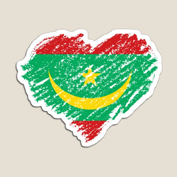 Drapeau pays MAURITANIE - Achat en ligne de pavillon