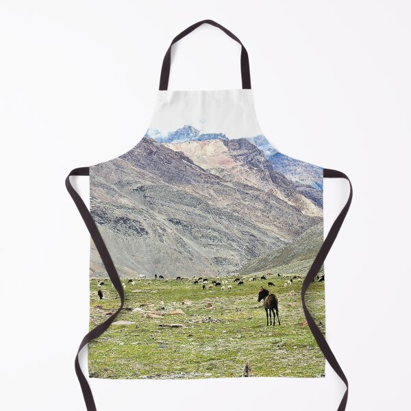 Item preview, Foal Horses Herd Grazing Valley Landscape, Himalaya designed and sold by worldways.