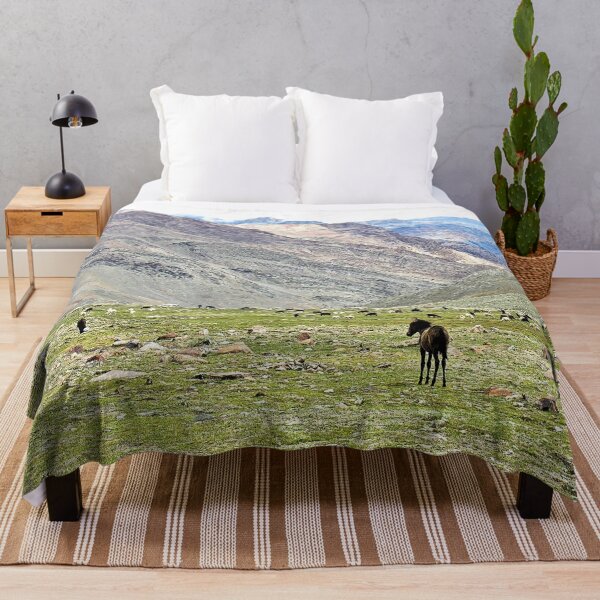 Item preview, Foal Horses Herd Grazing Valley Landscape, Himalaya designed and sold by worldways.
