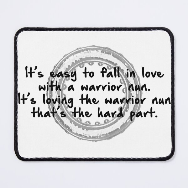 Item preview, It's easy to fall in love with a warrior nun designed and sold by Dagashell.
