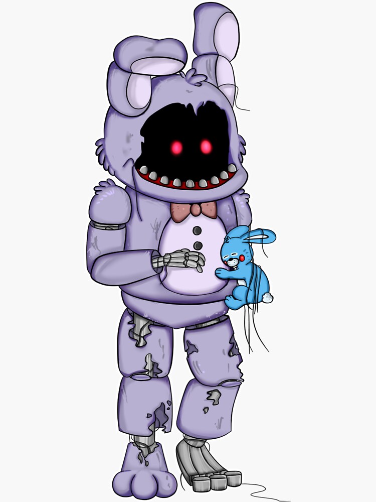 Withered chica, Art, Five Nights At Freddy, Drawing, Bonnie Bunny