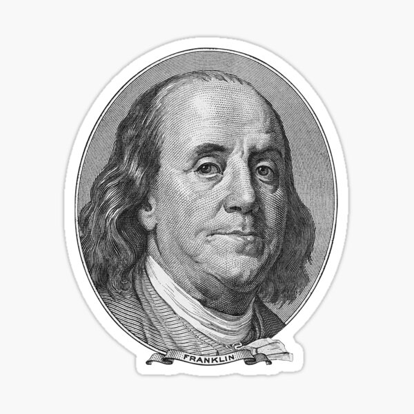 Artikel-Vorschau von Benjamin Franklin, designt und verkauft von jayjeepy.
