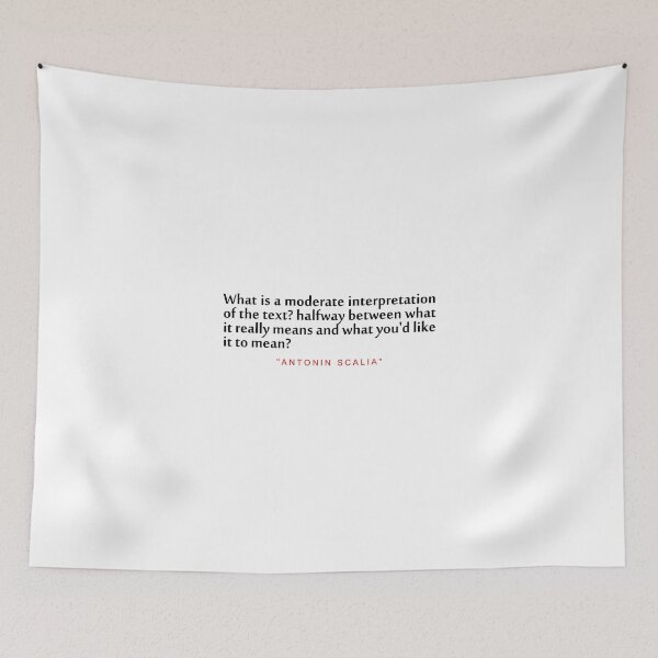 Item preview, What is a..."Antonin Scalia" Inspirational Quote designed and sold by ColorQuote.