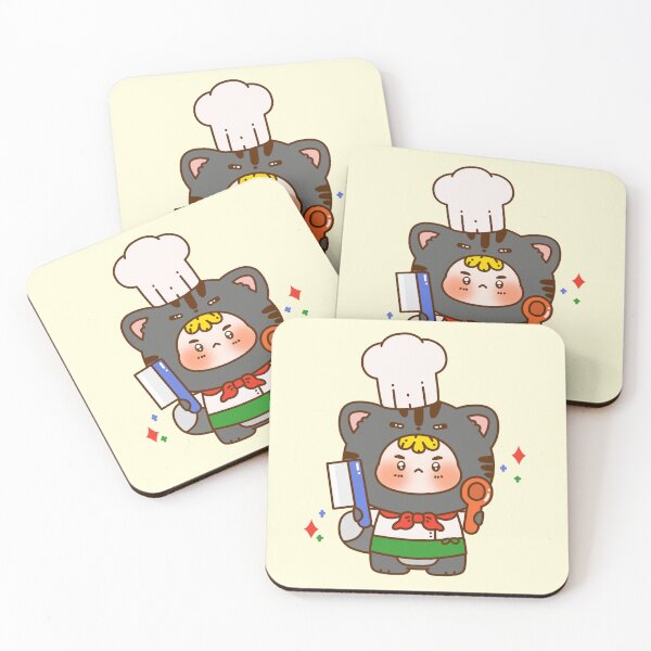 Item preview, CUTE CHEF CAT CHARACTER designed and sold by satchisatchi.