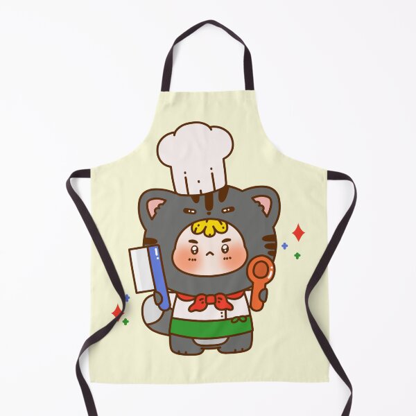 Item preview, CUTE CHEF CAT CHARACTER designed and sold by satchisatchi.