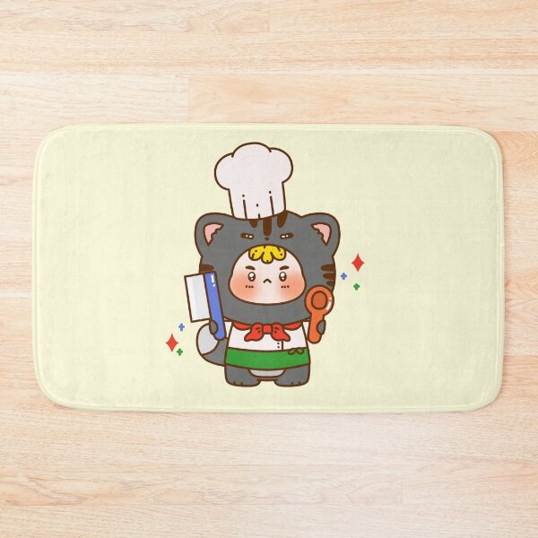 Item preview, CUTE CHEF CAT CHARACTER designed and sold by satchisatchi.