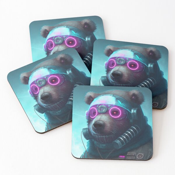 Item preview, Futuristic Bear designed and sold by AnimalArtPhotos.