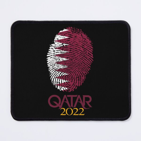 Item preview, Quatrain National Pride Qatar Sport Soccer Jersey Tee Flag Football Doha designed and sold by NeboulaHamra.