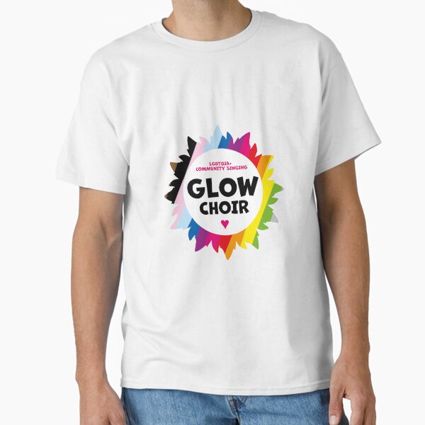 Item preview, GLOW Choir logos Stripey Flower! designed and sold by GLOWchoir.