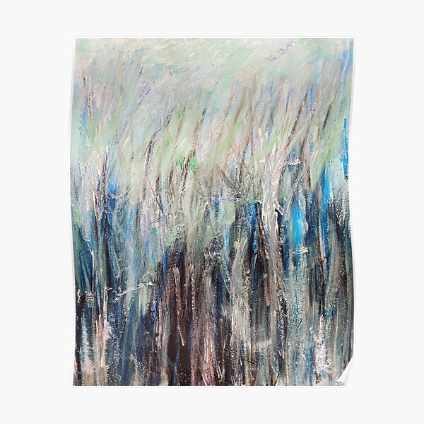 Abstract Forest Poster
